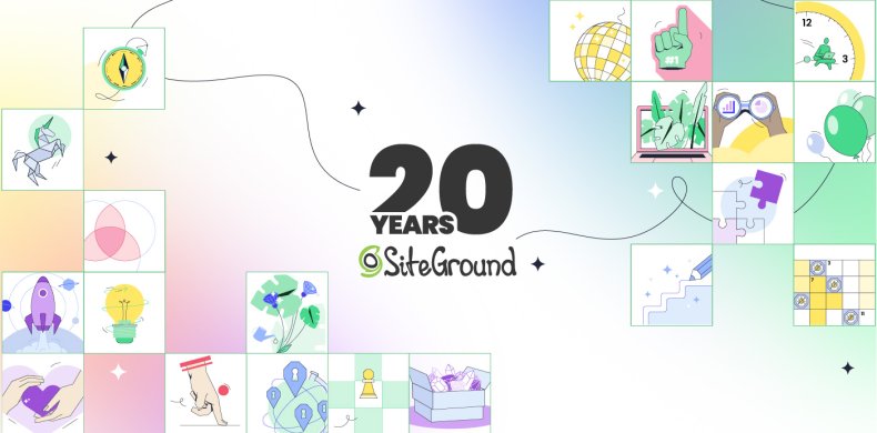 20 years SiteGround