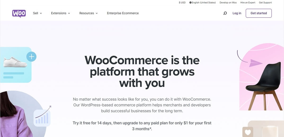 A WooCommerce Homepage