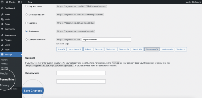 Reset Permalinks in WordPress